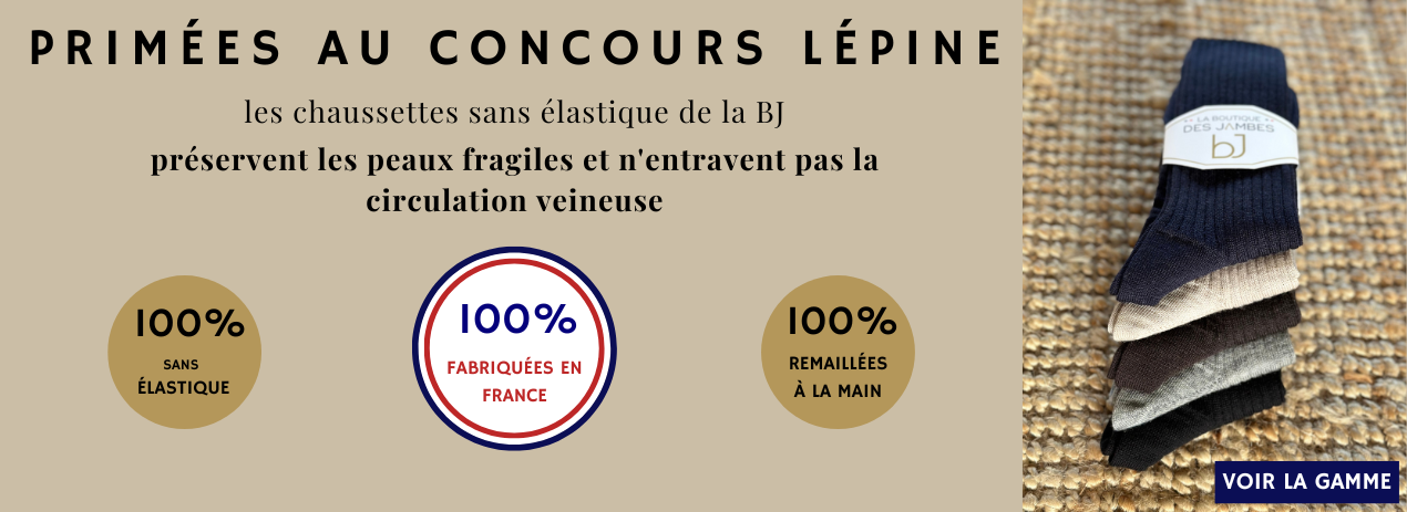 Chaussettes sans élastique